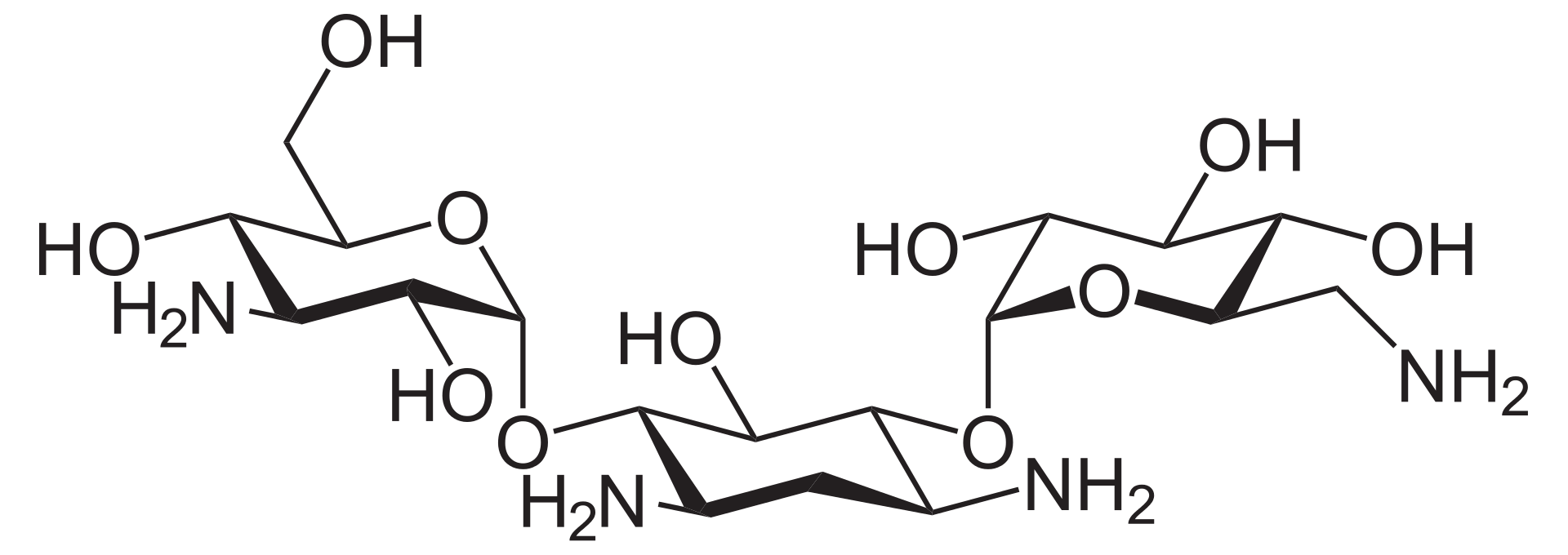 Kanamycin structure